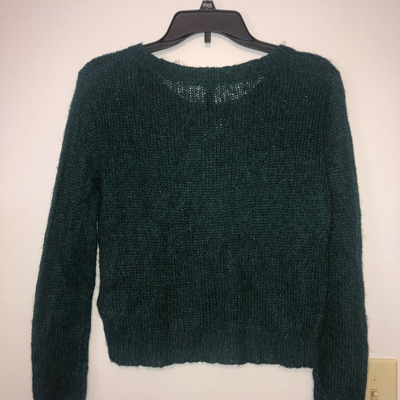 Emerald Green Sweater - Picture 2 of 2